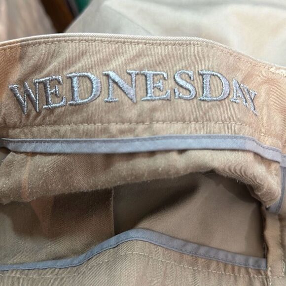 Bonobos Mens Khaki Straight Leg Wednesday Warrior Dress Pants 100% Cotton 34/36 - Picture 5 of 10